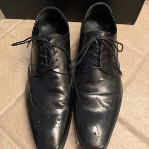 COPY - Aldo Adillan Black Oxford Shoes with Glossy Finish